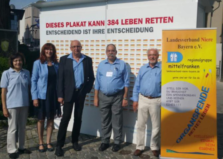 Tag der Organspende RG Mittelfranken Dialyse