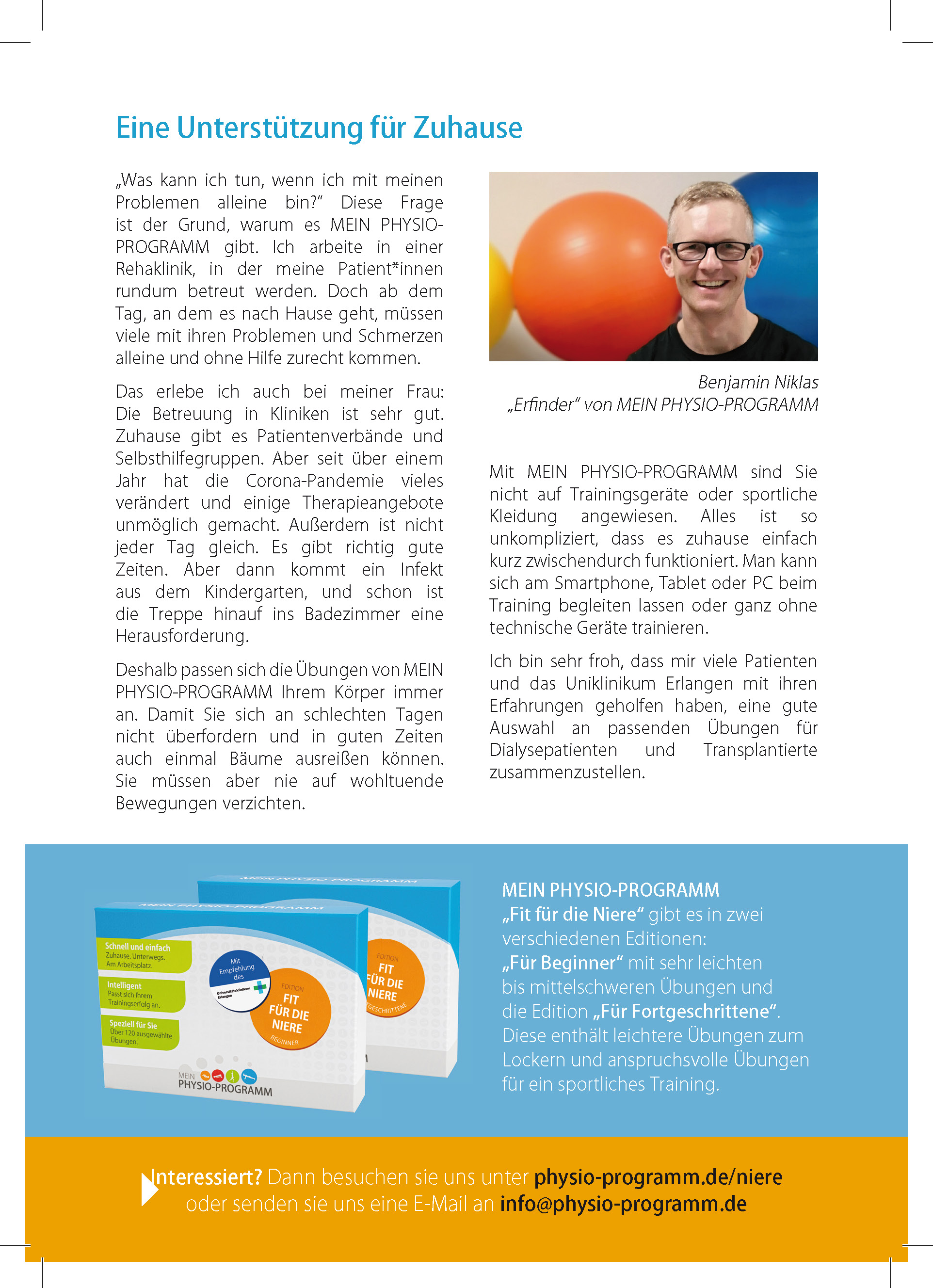 Fit für die Niere