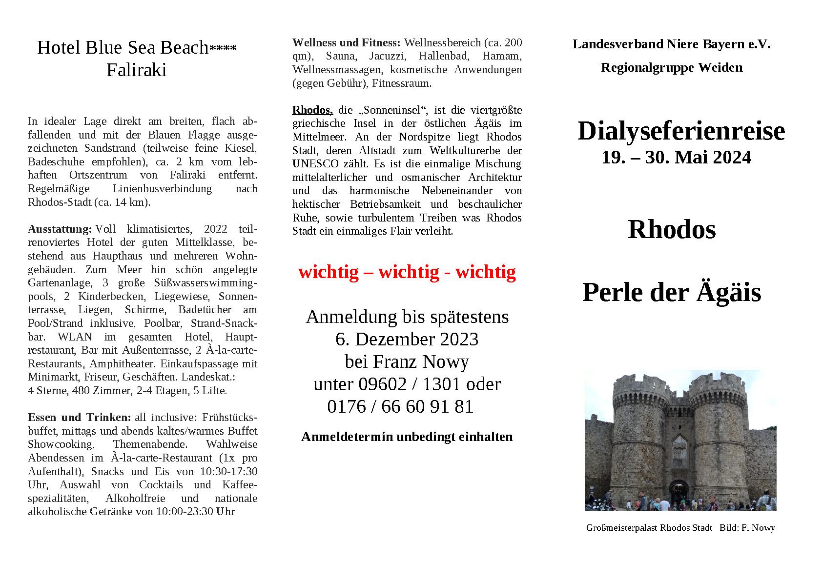 Einladungen RG Weiden