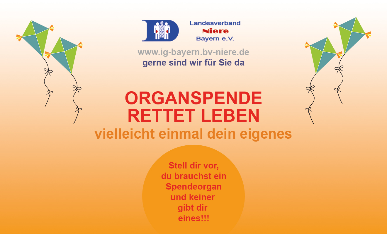 Organspende Rettet Leben - Landesverband Niere